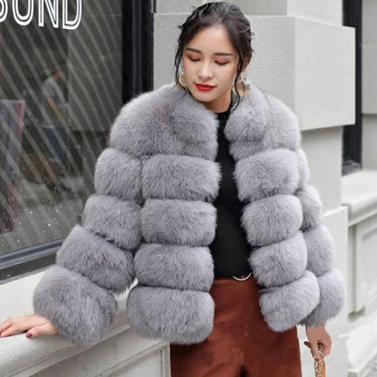 fur coat